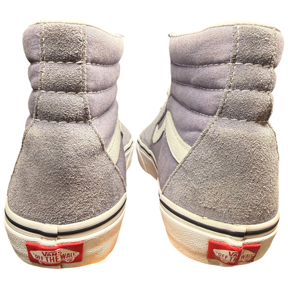 VANS SK8-Hi Off The Wall M 8.5/W 10 Granite True White High Top Sneakers main image 4